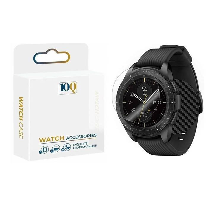 محافظ صفحه نمایش تنکیو مدل Q-Glass مناسب برای ساعت هوشمند سامسونگ Galaxy Watch S4 Classic 42 mm R810
