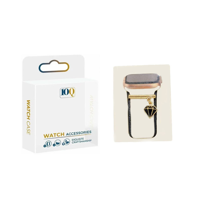 حلقه تزئینی تنکیو مدل Earring مناسب برای اپل واچ سایز 38/40/41/42/44/45/46/49 میلیمتری