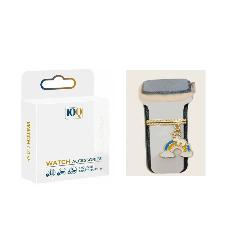حلقه تزئینی تنکیو مدل Earring مناسب برای اپل واچ سایز 38/40/41/42/44/45/46/49 میلیمتری