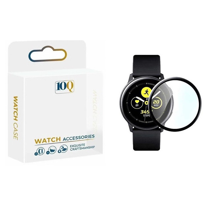 محافظ صفحه نمایش تنکیو مدل Q-PMMA مناسب برای ساعت هوشمند سامسونگ Galaxy Watch Active
