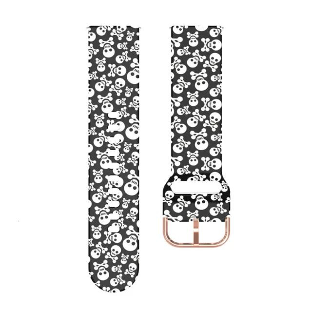 بند مدل-جمجمه2- مناسب برای ساعت هوشمند سامسونگ Gear s3 / Watch 3 size 45mm / Galaxy watch 46mm / S3 frontier/ S3 Classic
